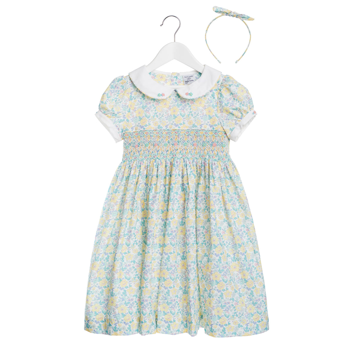 Elodie Dress with matching hairband