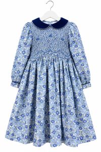 Load image into Gallery viewer, Olivia Hand Smocked Dress
