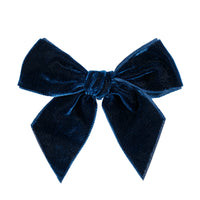 Load image into Gallery viewer, Velvet &amp; Grosgrain Hairbows AW 2023

