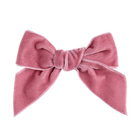 Load image into Gallery viewer, Velvet &amp; Grosgrain Hairbows AW 2023
