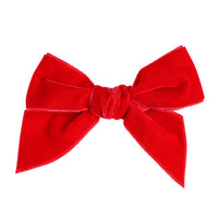 Load image into Gallery viewer, Velvet &amp; Grosgrain Hairbows AW 2023
