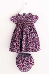 Load image into Gallery viewer, Margot Hand Smocked Baby Dress
