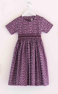 Load image into Gallery viewer, Margot Hand Smocked Dress (6-8 years)
