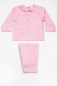 Load image into Gallery viewer, Girls Pink Gingham Pyjamas
