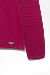 Load image into Gallery viewer, 100% Cotton Cardigan - Raspberry Pink
