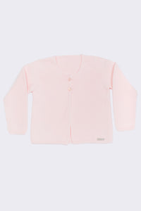Load image into Gallery viewer, 100% Cotton Cardigan - Soft Pink
